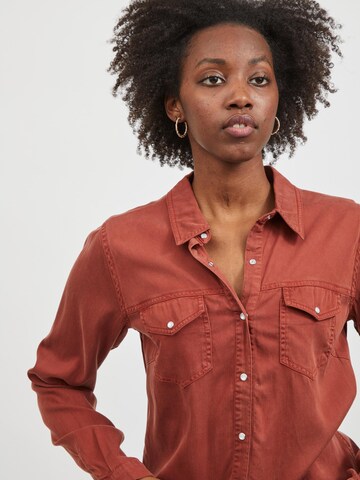 Camicia da donna 'Bista' di VILA in rosso