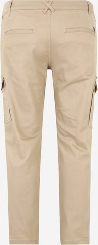 Jack & Jones Plus Regular Cargo Pants 'Stace' in Beige