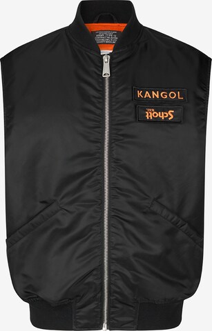 KANGOL Vest in Black: front