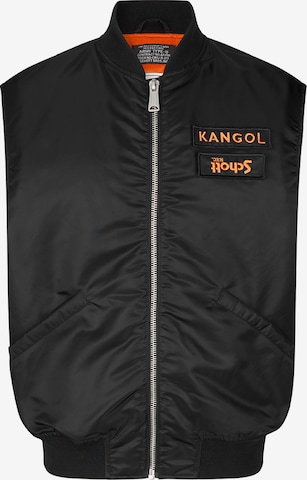 KANGOL Bodywarmer in Zwart: voorkant