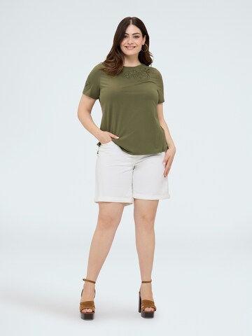 Fiorella Rubino - Camiseta en verde