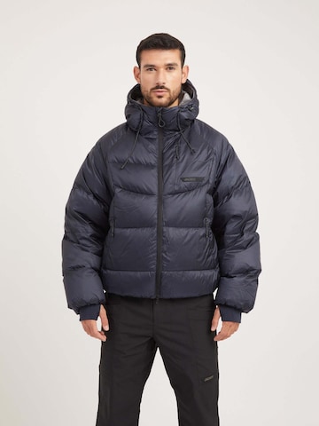 Veste d’hiver 'Bubble' JACK1T en bleu : devant