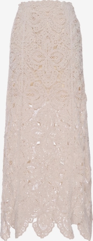 usha FESTIVAL Skirt in Orange: front