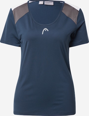 HEAD Performance Shirt 'CLUB 22' in Blue: front