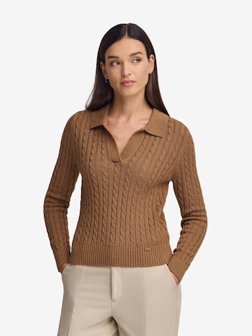 Polo Club Pullover in Braun: Vorderseite