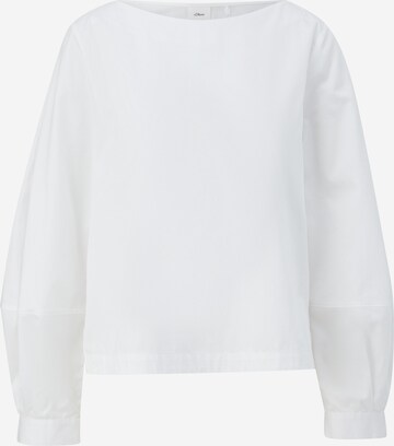 s.Oliver BLACK LABEL Blouse in White: front