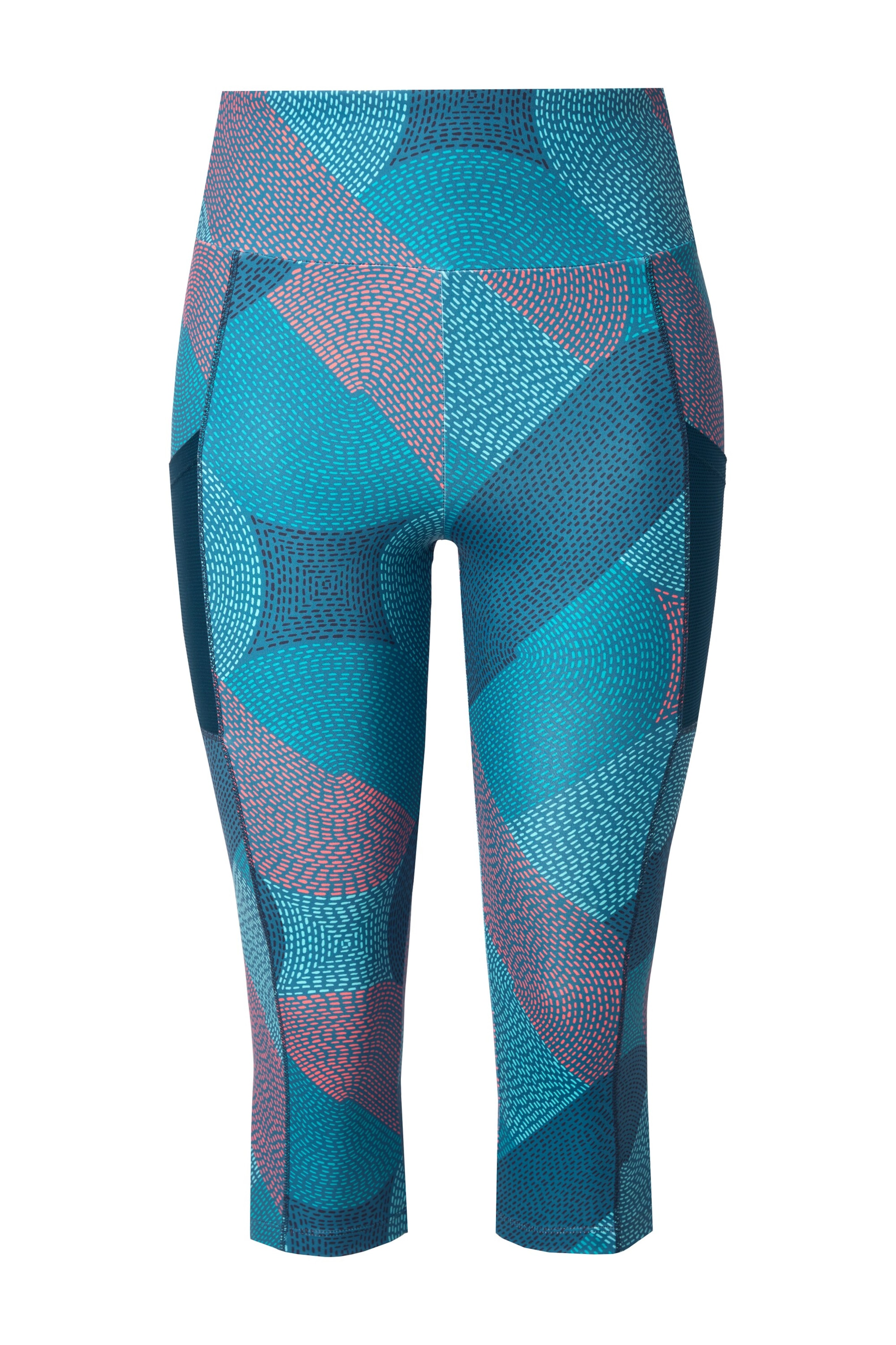 Ulla Popken Broek in Blauw: voorkant