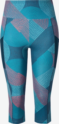 Ulla Popken Broek in Blauw: voorkant