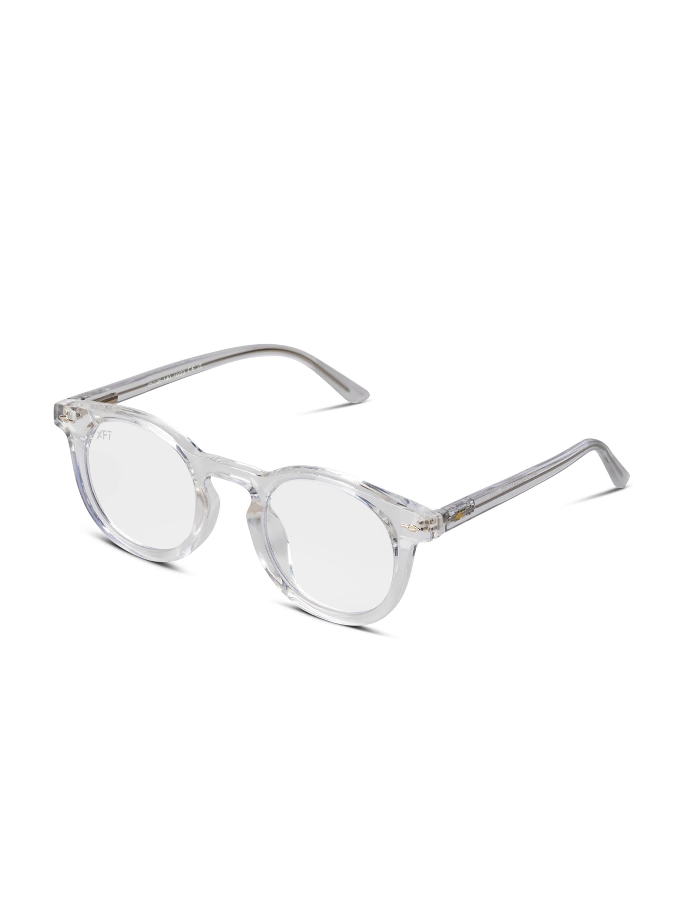 X Frame Therapy Glasses 'Spectraluxe Blue Light' in Transparent: front