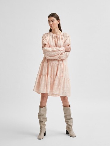 SELECTED FEMME Kleid 'Muni-Amaya' in Pink