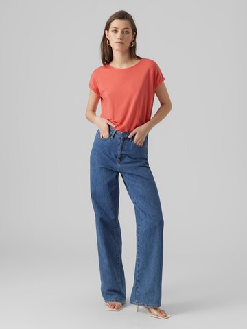 VERO MODA Majica 'AVA' | oranžna barva