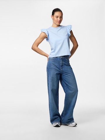 PIECES Тениска 'PCPandria' в синьо