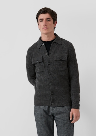 Vestes en maille s.Oliver en gris : devant