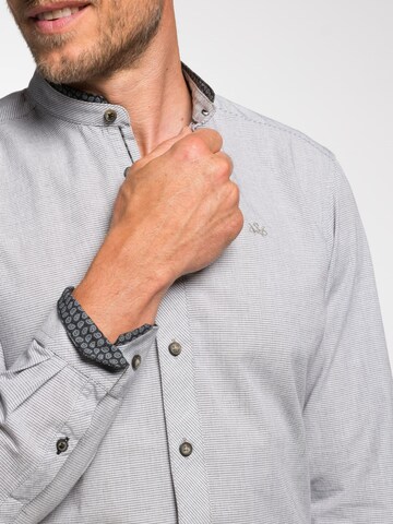 Coupe regular Chemise folklorique 'Emden' SPIETH & WENSKY en gris