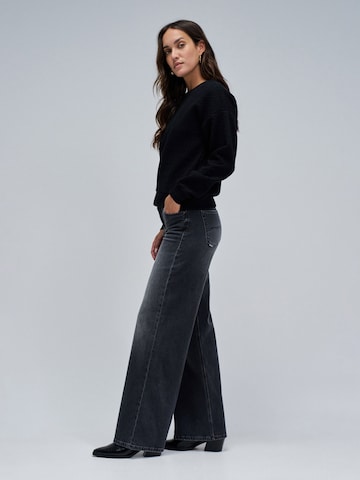 Salsa Jeans Sweatshirt in Zwart