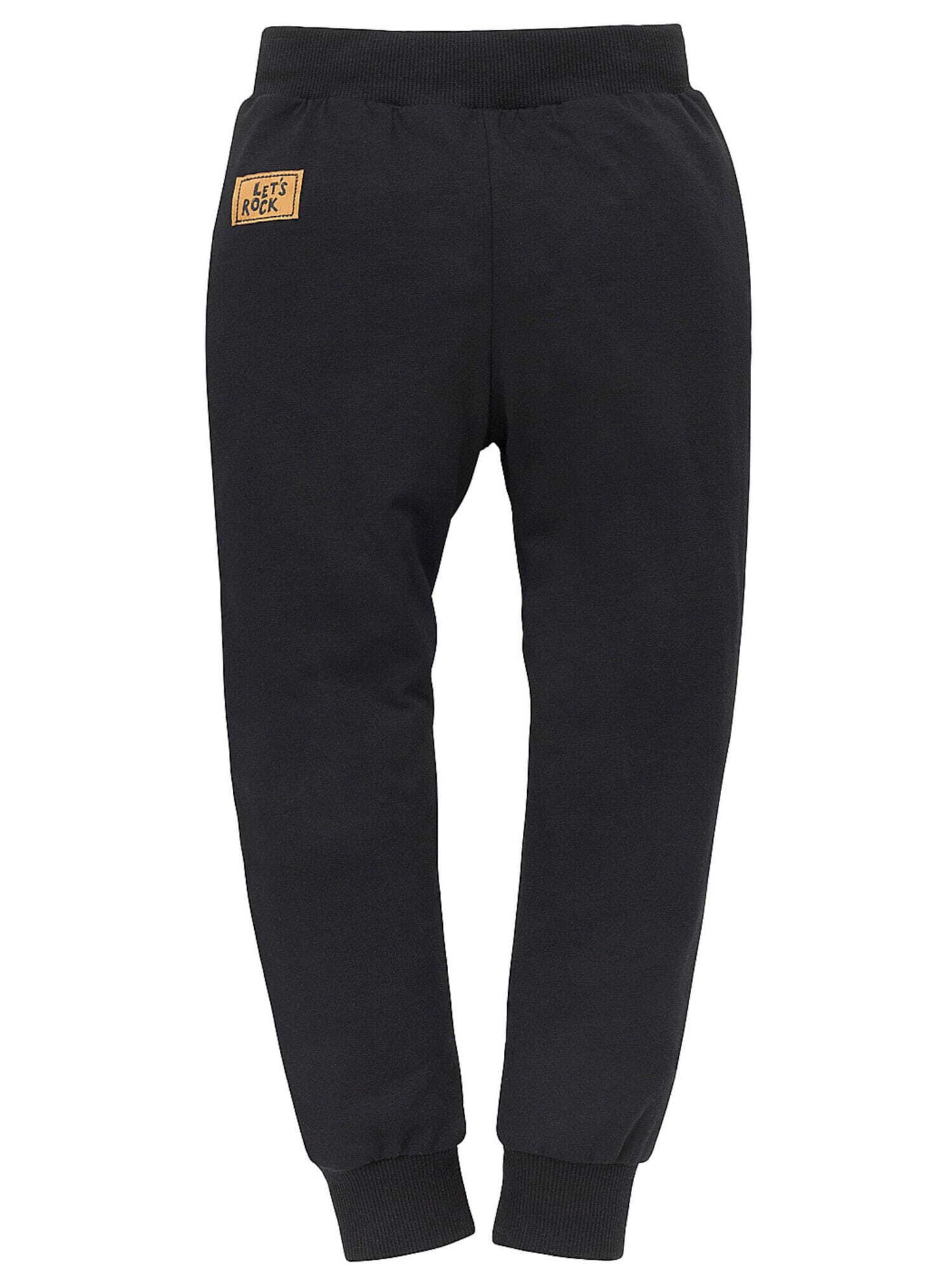 Pinokio Regular Hose in Schwarz: Vorderseite