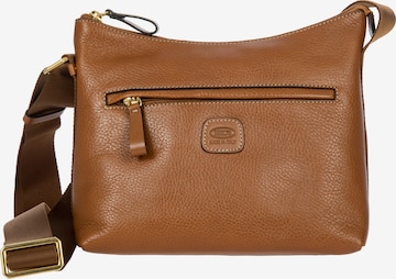 Bric's Crossbody Bag in Brown: front