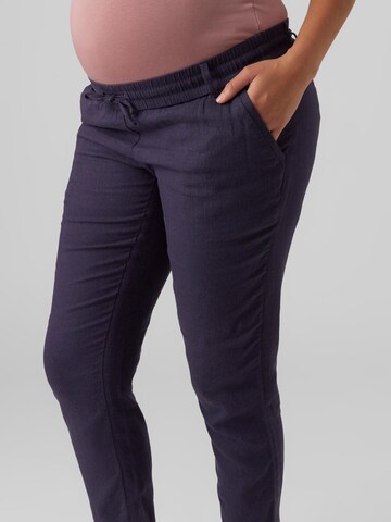 MAMALICIOUS Regular Broek 'Beach' in Blauw