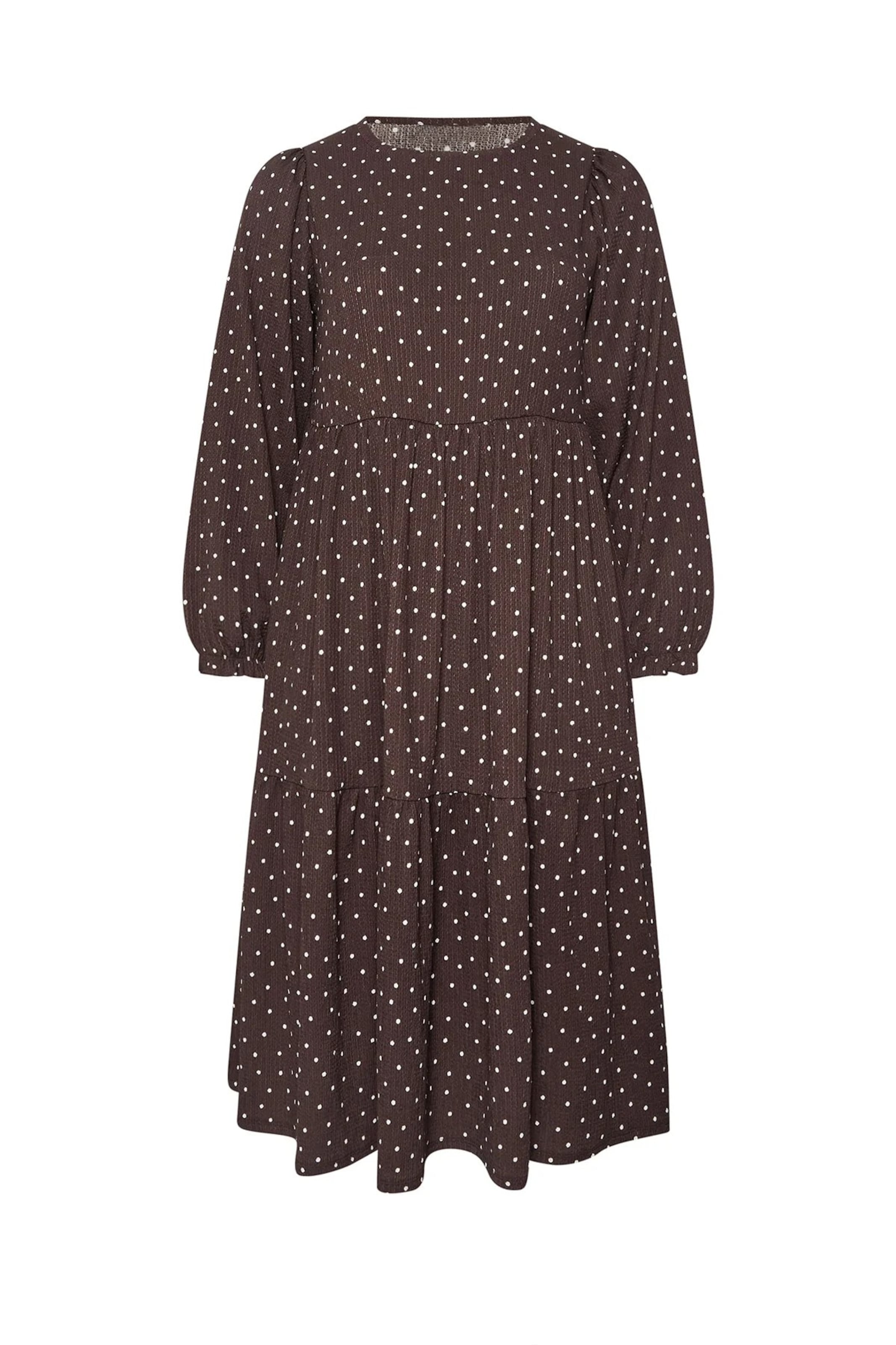 Robe Shape Of You en marron : devant