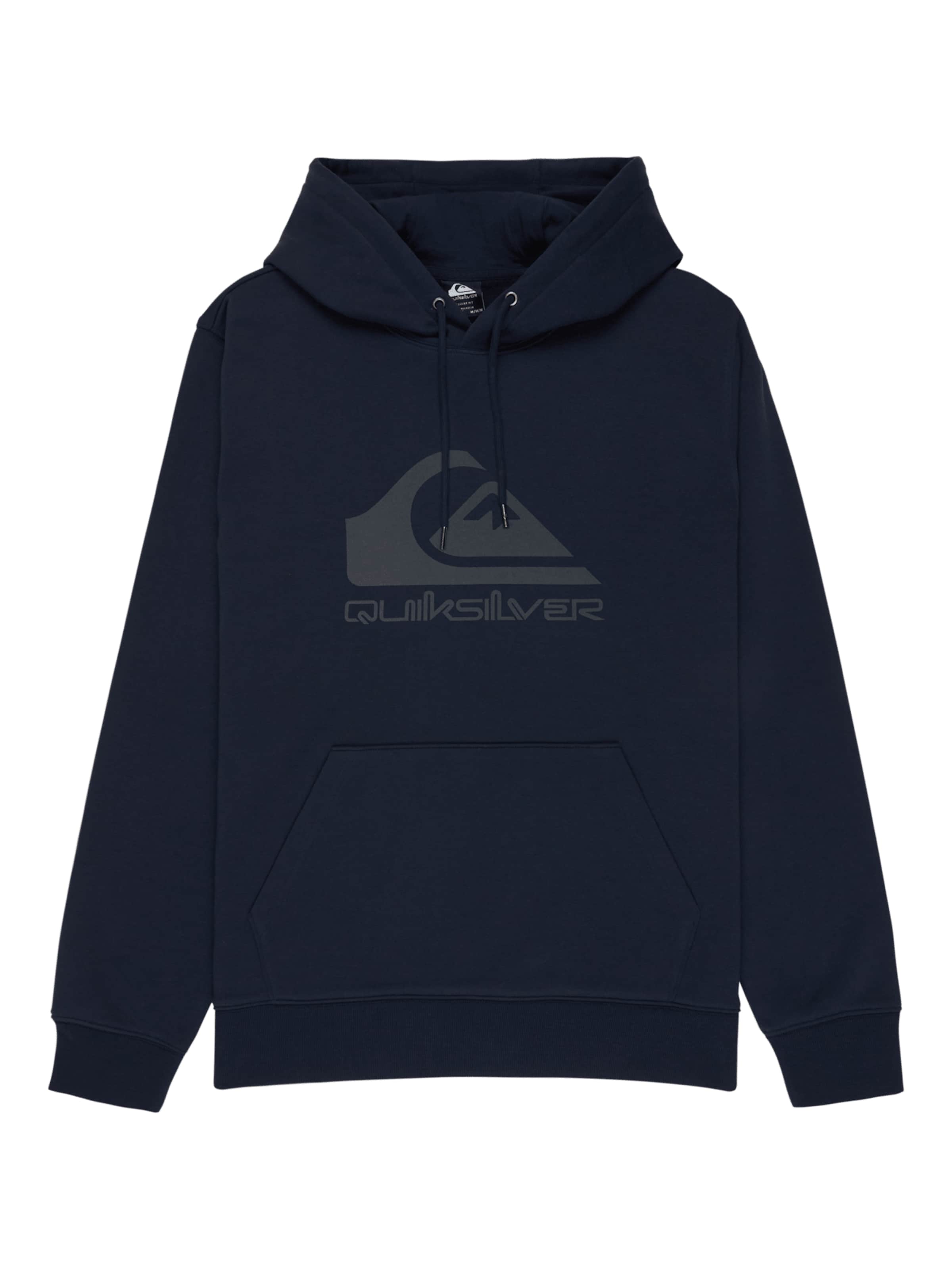QUIKSILVER Sport sweatshirt i blå: framsida