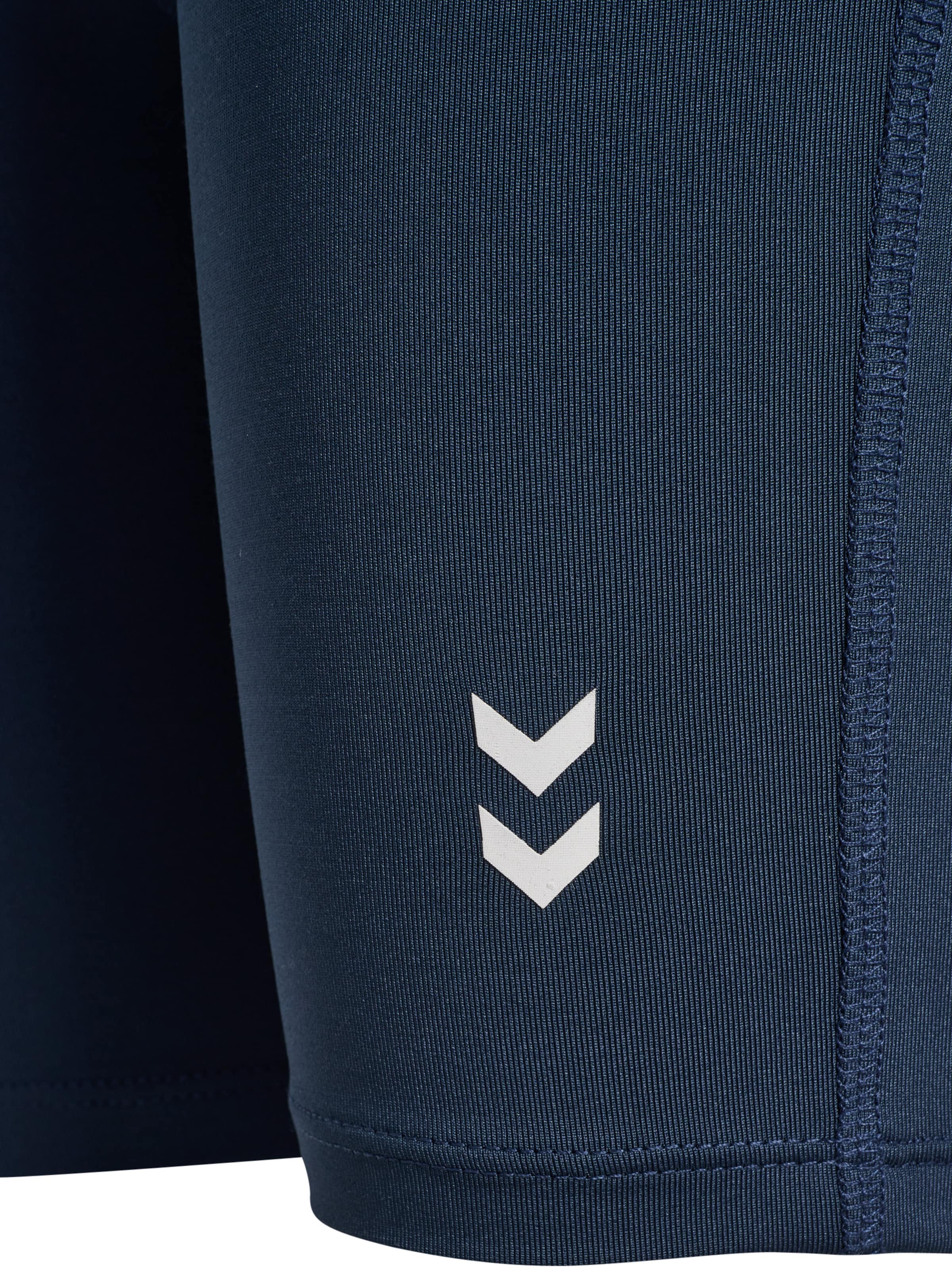 Hummel Skinny Sports trousers in Blue