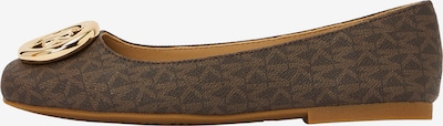 Balerinos 'Milan' iš MICHAEL Michael Kors, spalva – ruda / tamsiai ruda, Prekių apžvalga