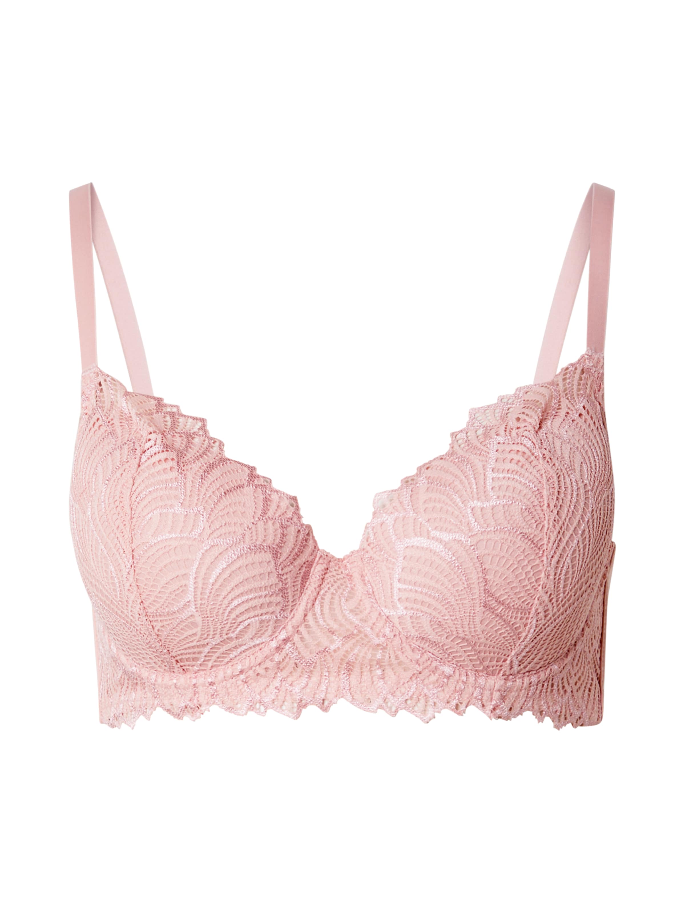 Sutien de tricou Sutien de la NATURANA pe roz: față