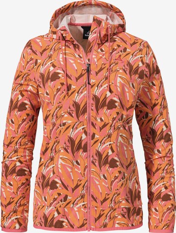 Schöffel Funktionsfleecejacke 'Lugano ' in Orange: predná strana