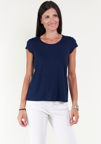 Seidel Moden T-Shirt in Blau: Vorderseite