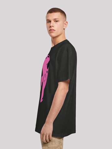F4NT4STIC T-Shirt 'Familie Feuerstein Bamm Bamm And Dino' in Schwarz