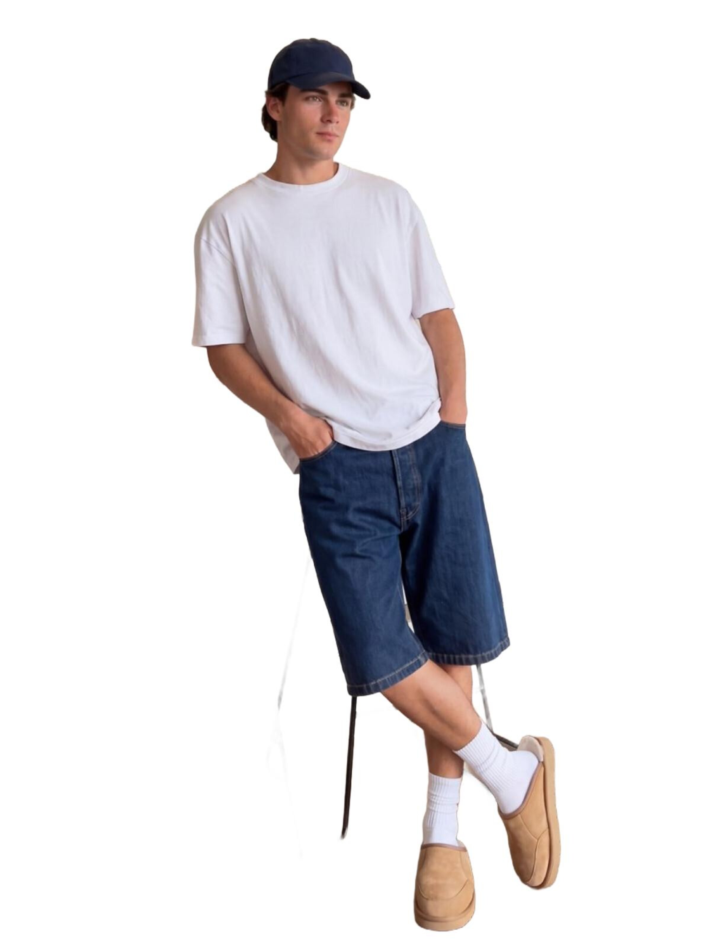 LTB Jeans Shirt 'LTB Jeans Herren Soft Touch T-Shirt' in White: front
