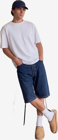 LTB Jeans Shirt 'LTB Jeans Herren Soft Touch T-Shirt' in White: front