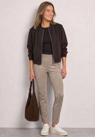 STREET ONE Slimfit Nadrág 'Hope' - bézs