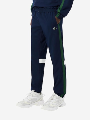 LACOSTE Regular Workout Pants 'WH0226' in Blue