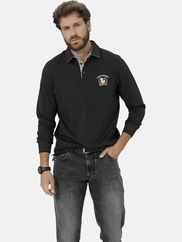 BABISTA Shirt in Black: front