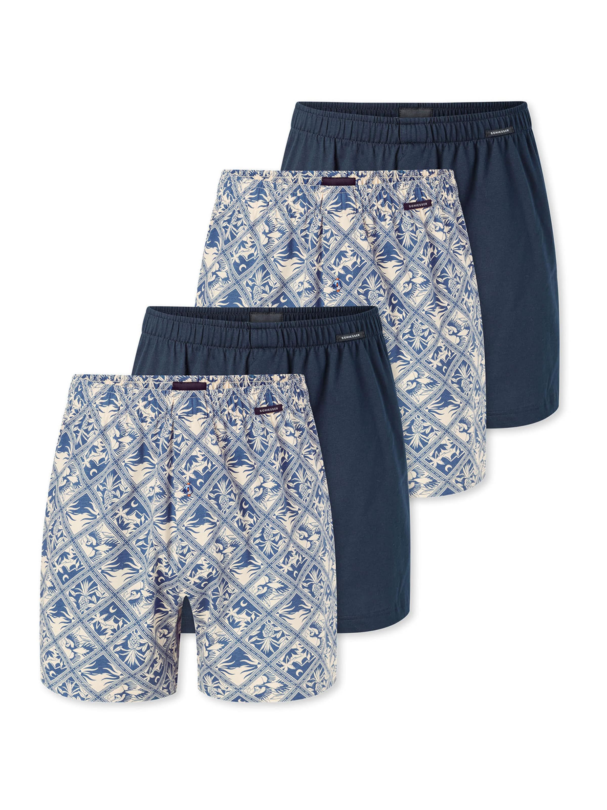 SCHIESSER Boxer ' Multipacks ' in Beige: Vorderseite