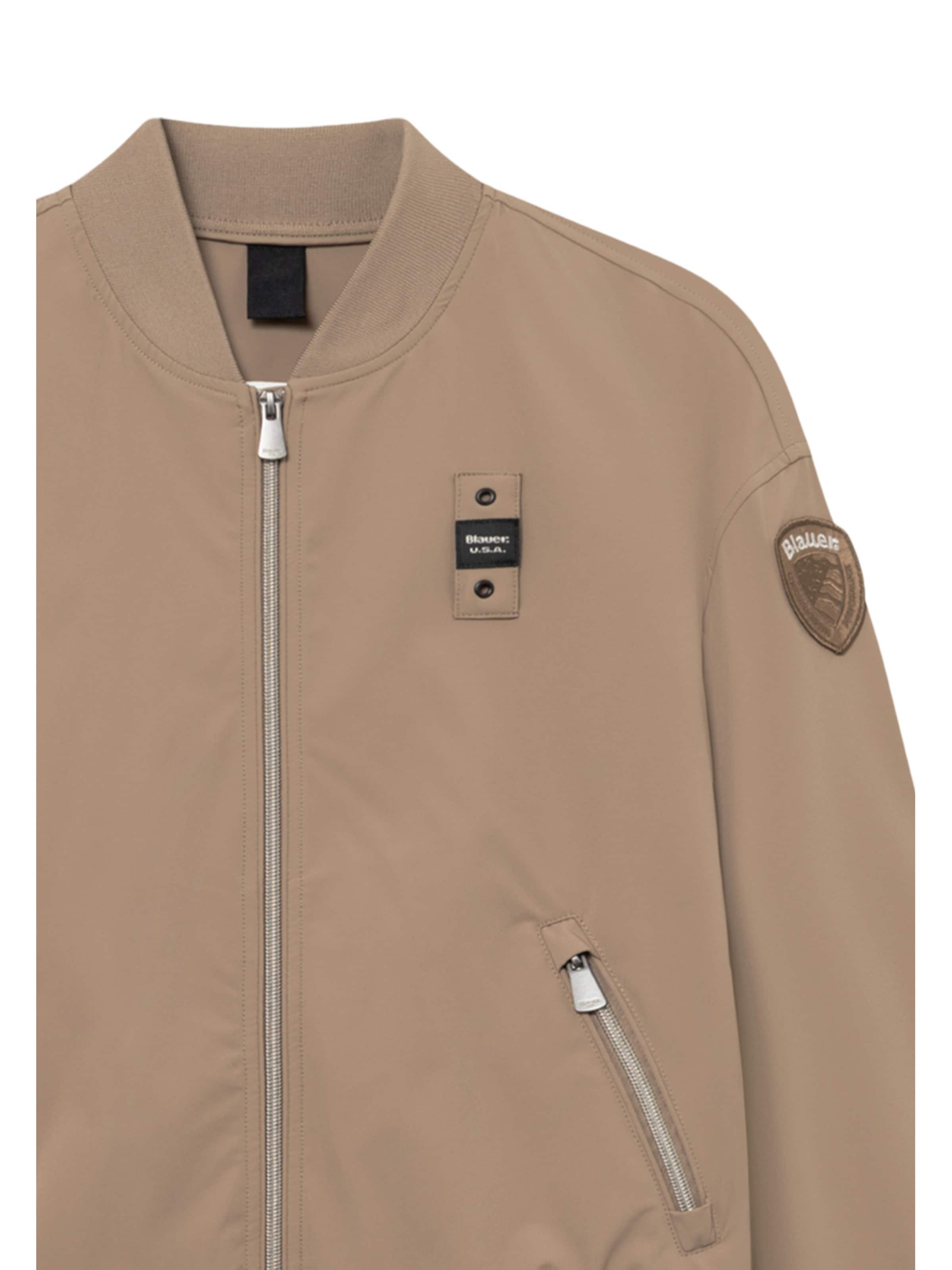 Blauer Tussenjas ' Devine ' in Beige