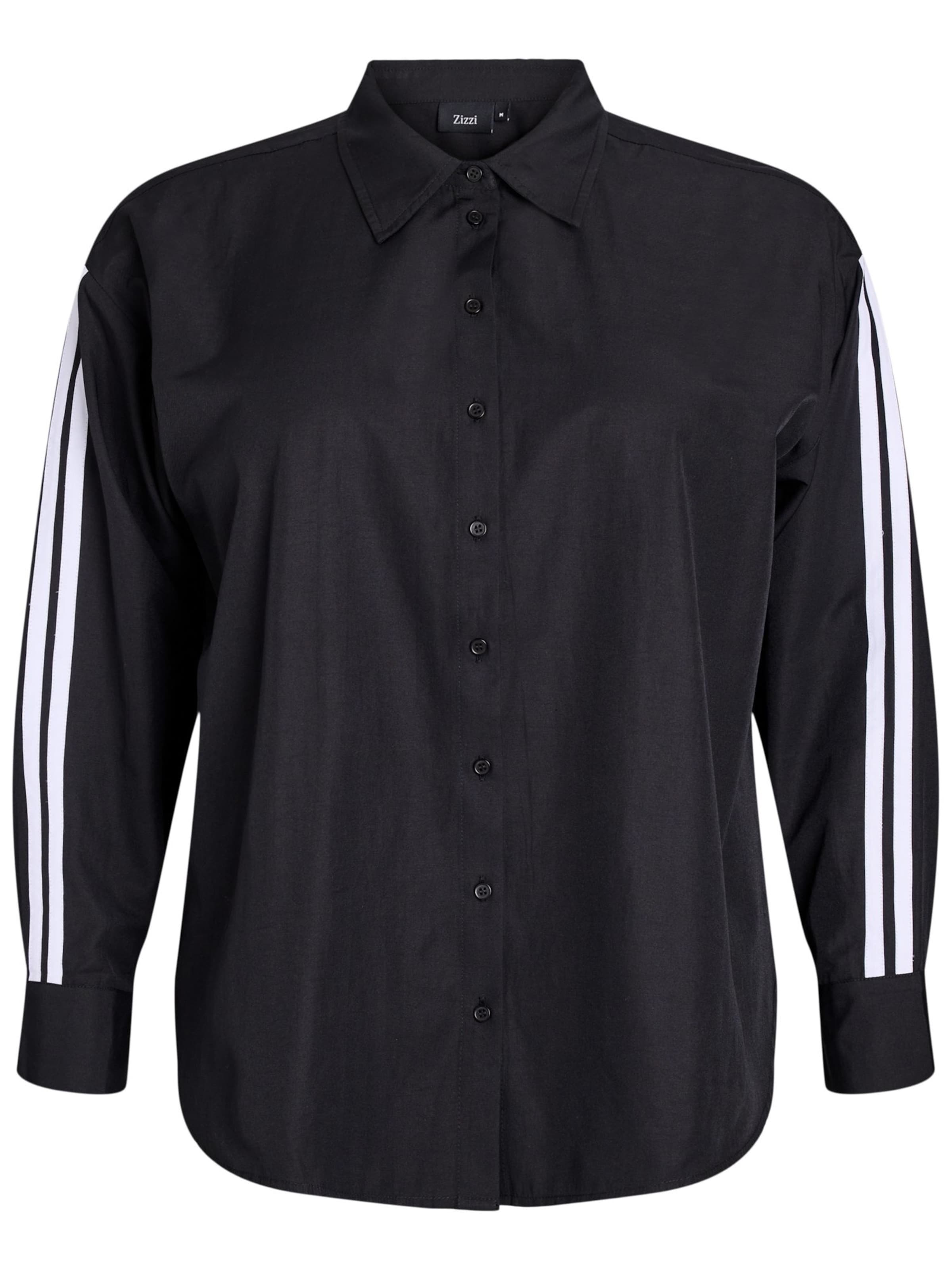 Zizzi Blouse 'MSAGA' in Black: front