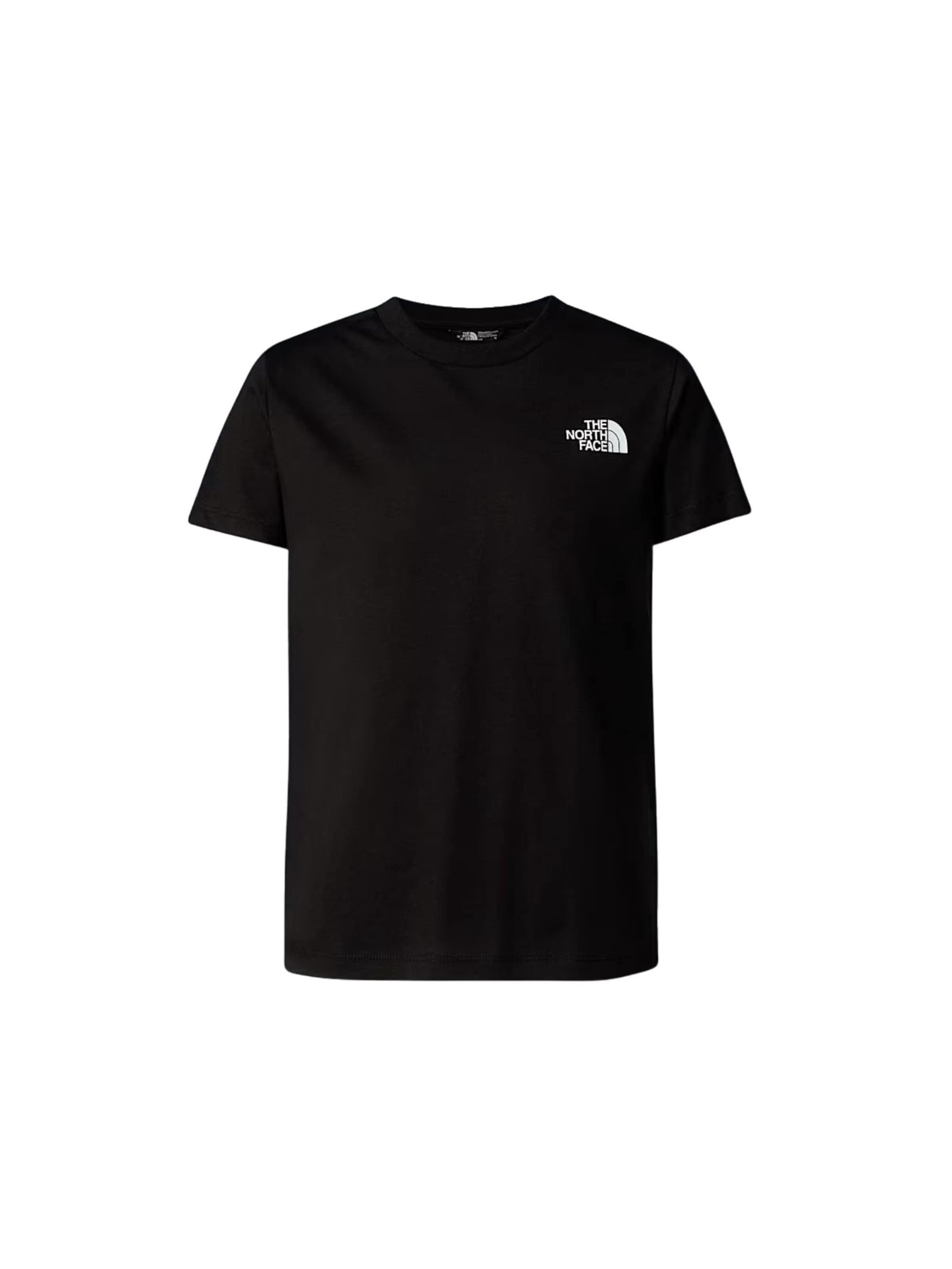 T-Shirt THE NORTH FACE en noir : devant