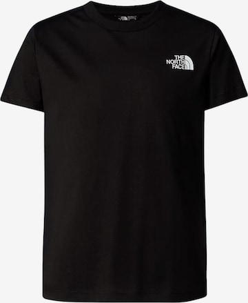 T-Shirt THE NORTH FACE en noir : devant