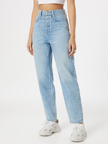 ESPRIT Tapered Jeans in Blauw: voorkant