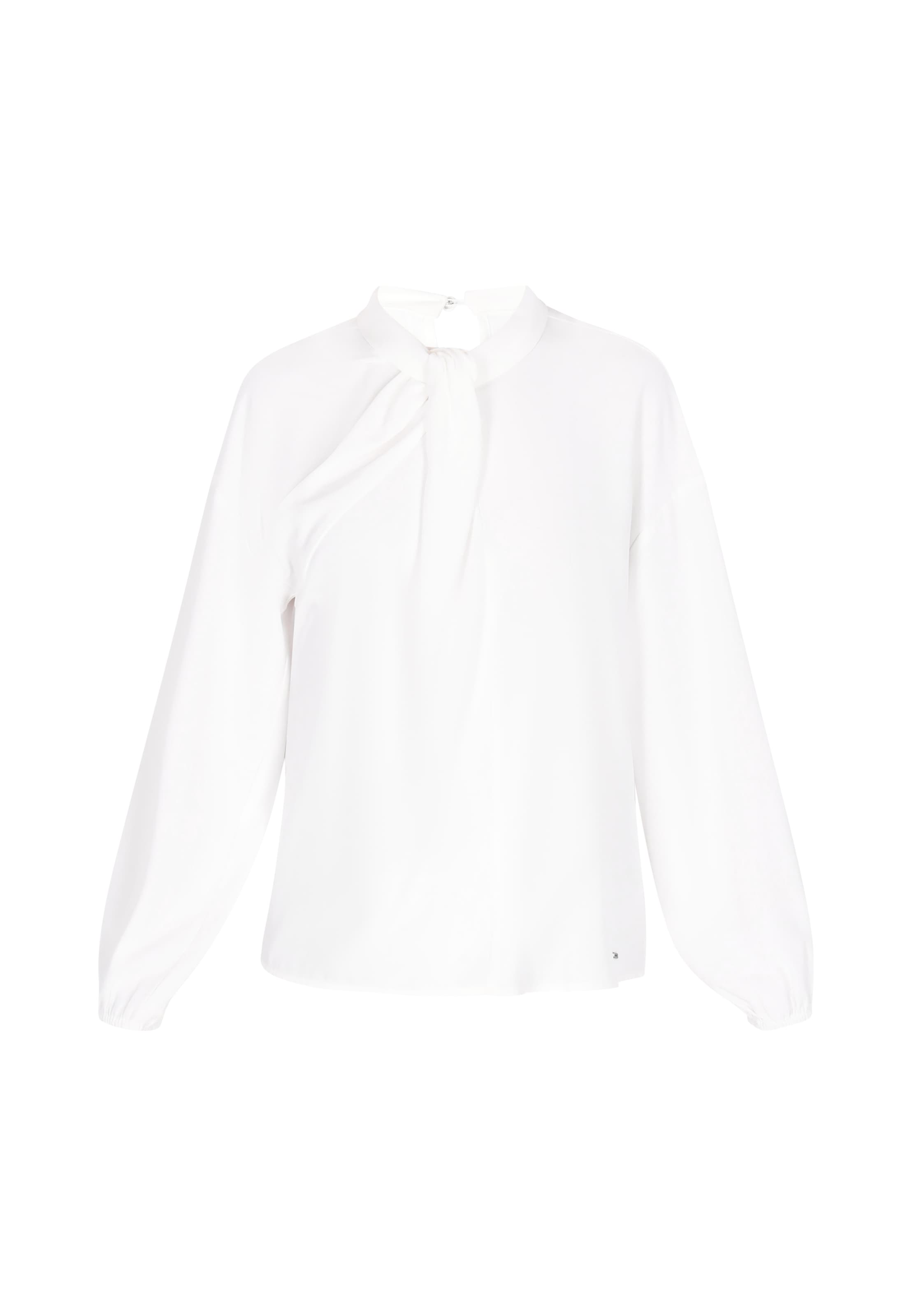 balts DreiMaster Klassik Blūze: no priekšpuses