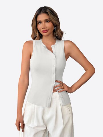 Imily Bela Топ в бяло: отпред