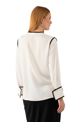 Camicia da donna di Ulla Popken in bianco