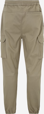 Effilé Pantalon cargo 'Dante' FCBM en vert