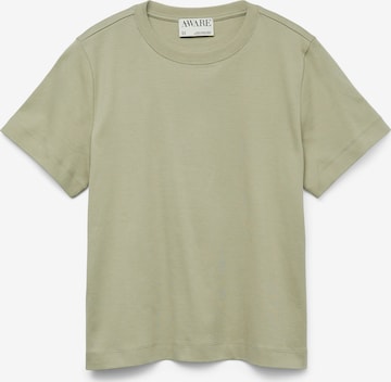 Aware T-Shirt 'VMNAIMA' in Grün: Vorderseite