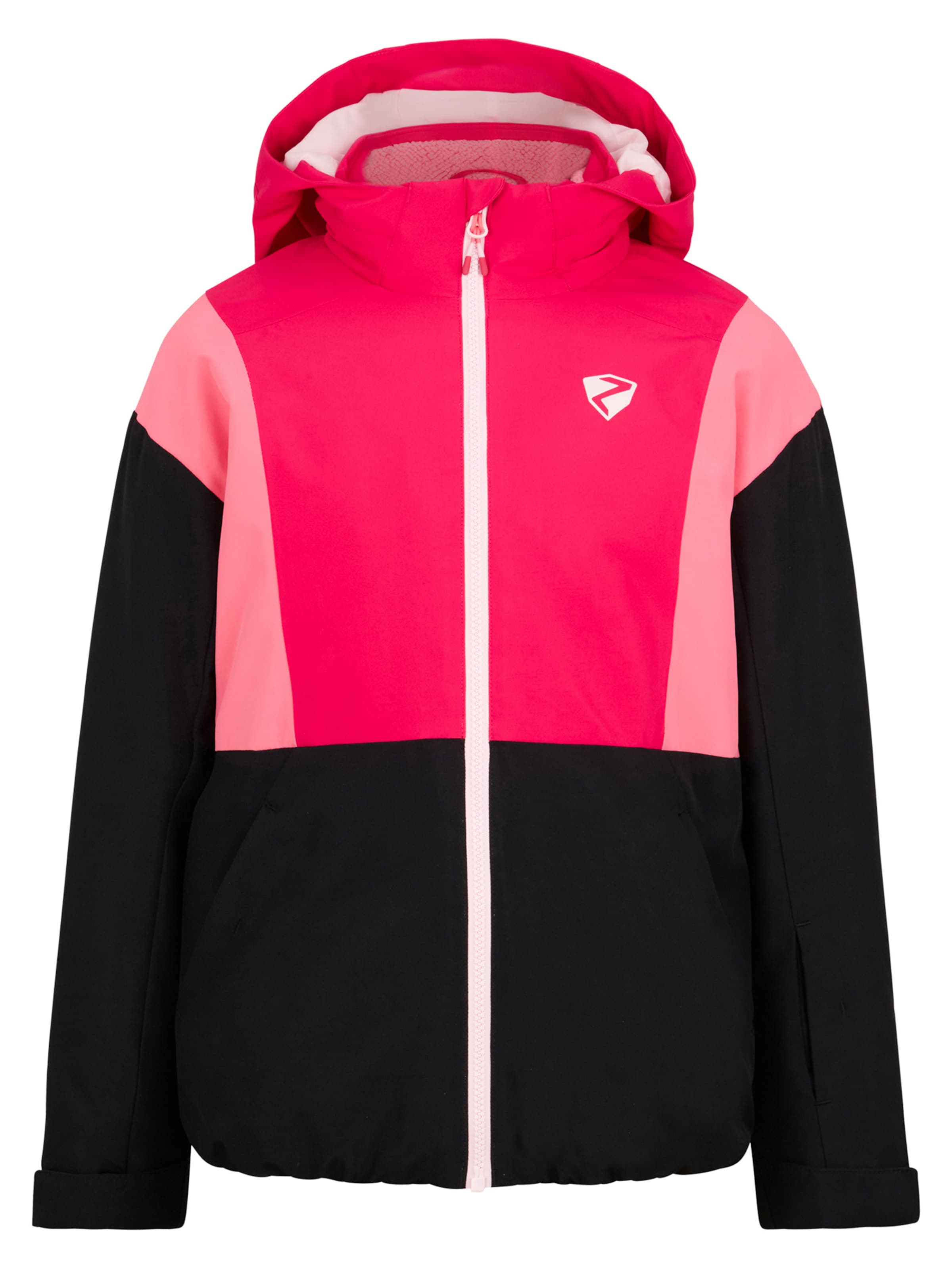 ZIENER Athletic Jacket 'Abbe-Z' in Pink: front
