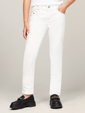 TOMMY HILFIGER Slimfit Jeansy 'Nora' w kolorze biały: przód