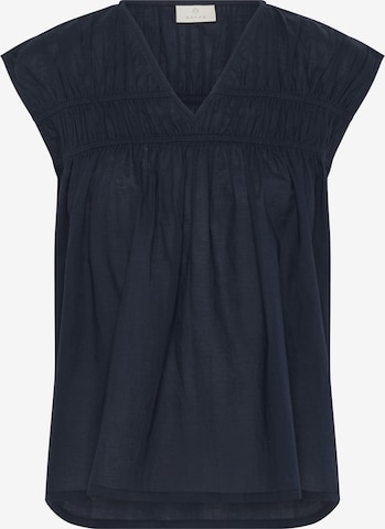 Kaffe - Blusa 'KAthua' em azul: frente