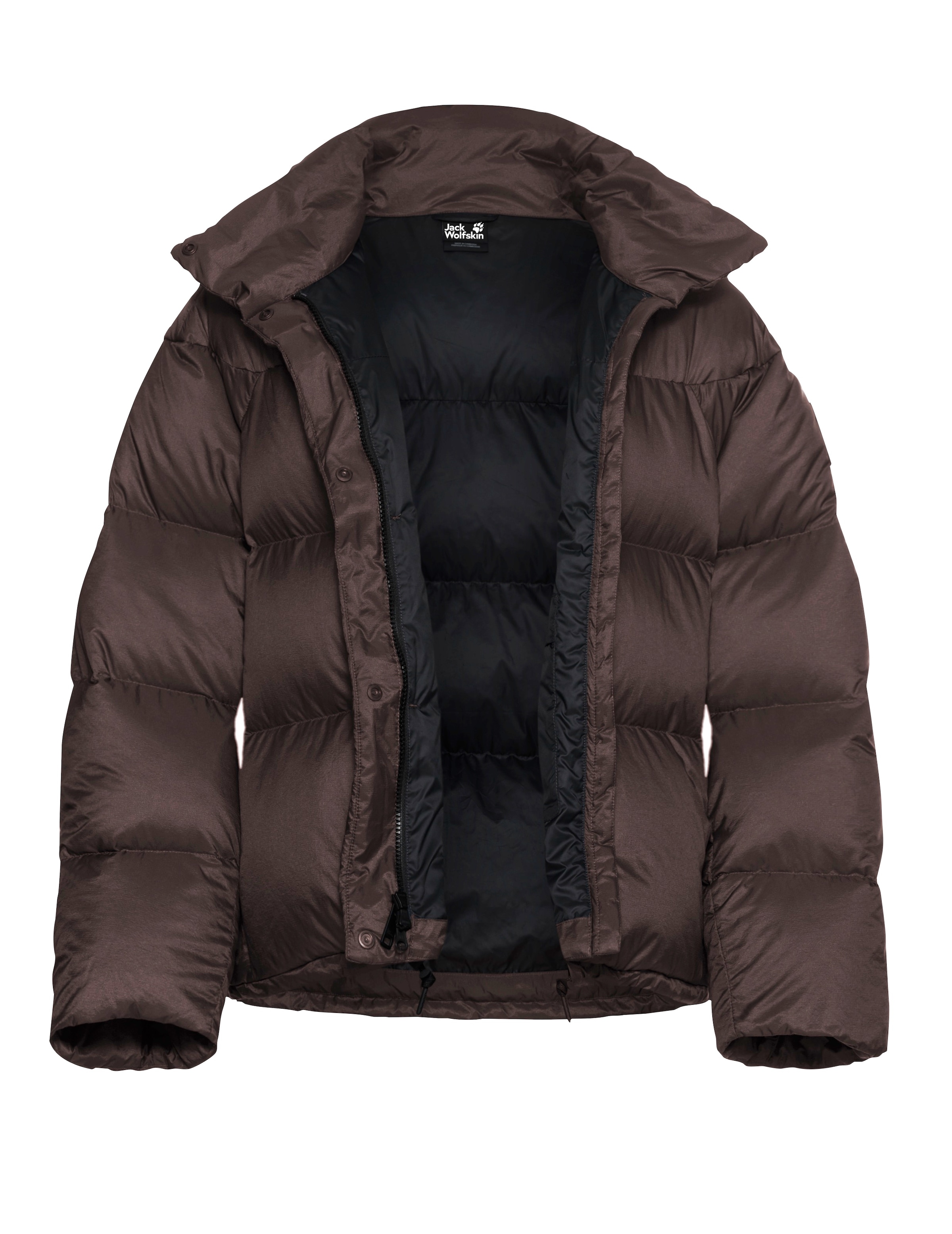 JACK WOLFSKIN Winter Jacket in Brown: front